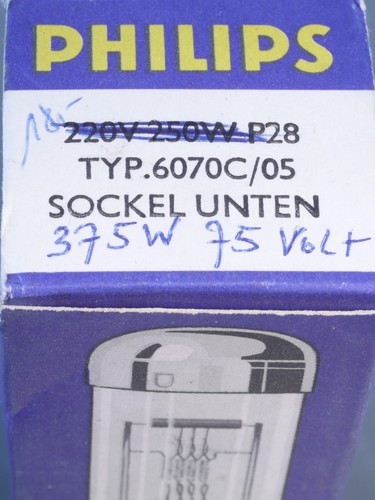 Leuchtmittel 75v 375w p28s - leuchtmittel,