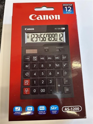 Canon 1200 taschenrechner - canon,