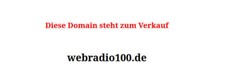 Domain ** webradio100.de **
