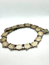 historische Silber Münzkette 20. Jahrhundert 1905/1918 antik vintage Collier