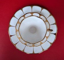 Royal Knight England Bone China Sammeltasse Sammelgedeck Gold Tee Kaffee Set Alt