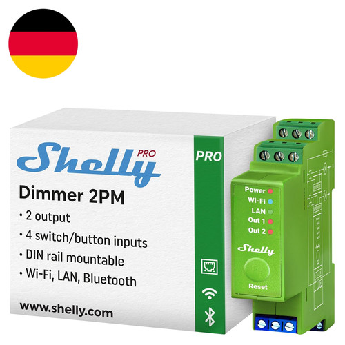 Shelly pro dimmer - shelly, wlan