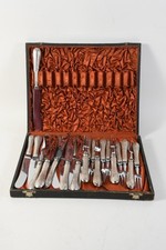 Silber Besteck Set für 12