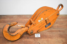 5t / 3,2t Umlenkrolle Seilrolle Flaschenzug Klappblock Greifzug Kran Bundeswehr