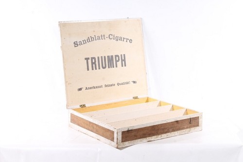 Alte holz zigarrenschachtel - holz,