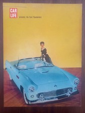 Ford Thunderbird, blau, Austin Healey, Abbildung, 1954