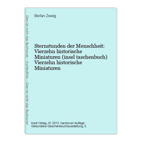 Sternstunden der menschheit - sternstunden,