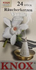 KNOX Räucherkerzen Vanille