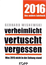 verheimlicht - vertuscht -