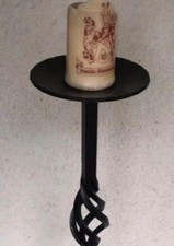 Kerzenständer Schmiedeeisen antik