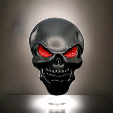 3D Totenkopf Skull Metall