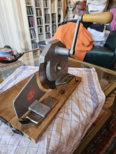 Alte Harras Brotschneidemaschine Schneidemaschine Vintage Requisite 