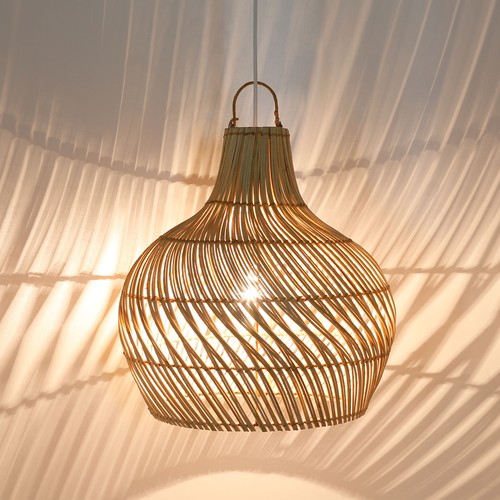 Deckenlampe rattan - deckenlampe,
