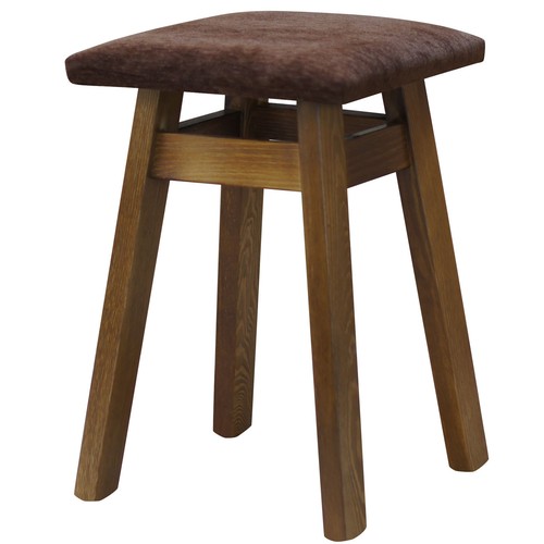 Schemel eiche mit - eiche, polsterung