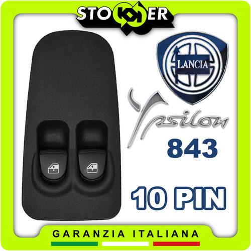 Lancia ypsilon 843 glass - lancia,