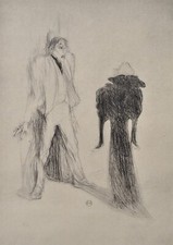 Henri De Toulouse Lautrec: Das Fantastische Erscheinen, Signierter Druck, 1927