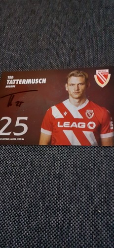 Autogrammkarte von ted - ,