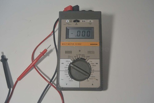 Siemens multimeter 1002 - siemens, b