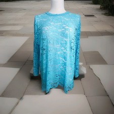 Spitzenshirt 46 48 50 Tragbar