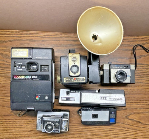 Vintage camera lot kodak - vintage, 6