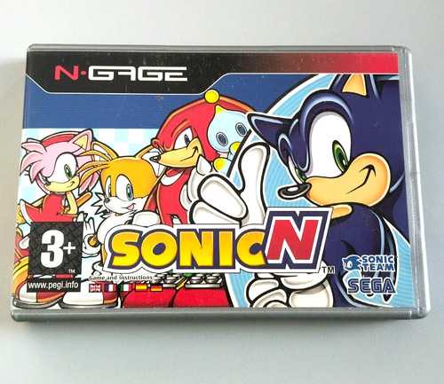 Sonic nokia gage game - nokia, cib