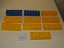 Lego Duplo 12er Noppen 2x6 Bausteine Lange Steine  (NR.2143)