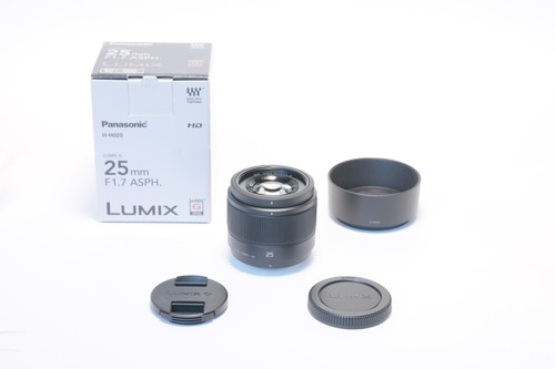Panasonic lumix 25mm 7 - g, f1.7