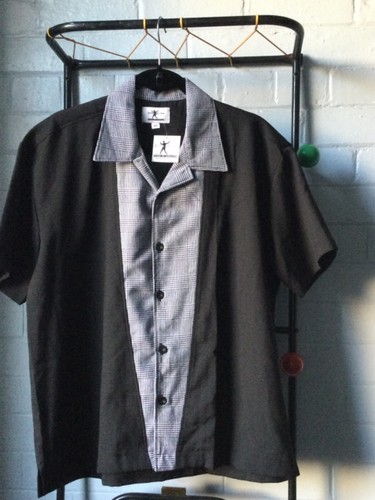 Vintage style bowling shirt - bowling,