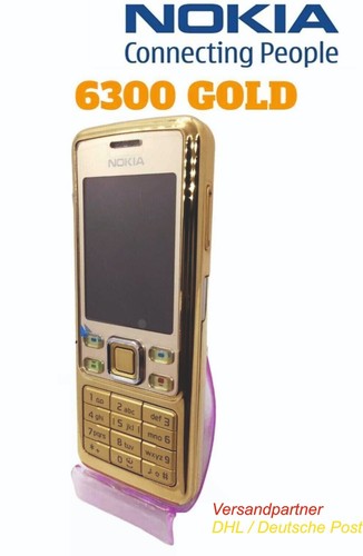 Nokia 6300 gold edition handy - nokia,