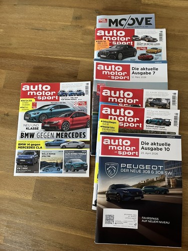 Zeitschrift auto motor - auto, sport