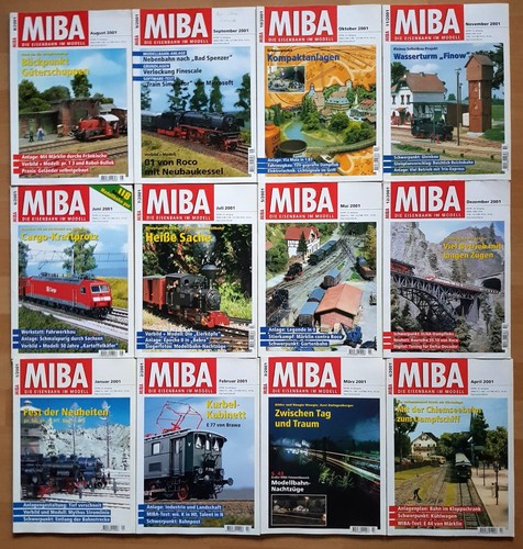 12x miba 2001 komplett - miba,