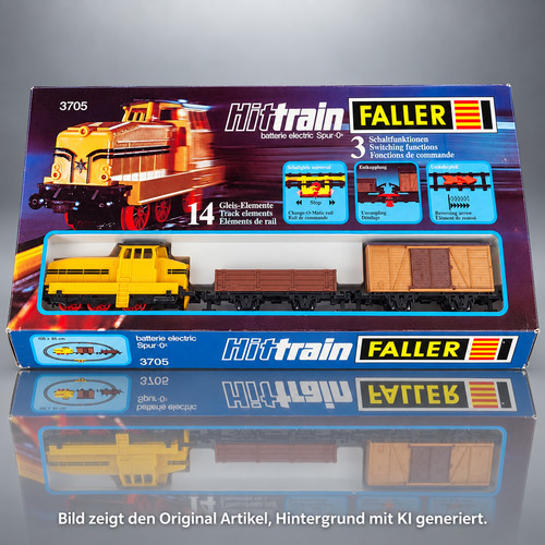Faller hit train 3705 - 3705, 0