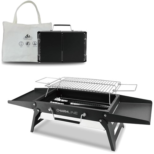Tragbarer mini holzkohlegrill - tragbarer,