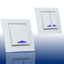 Steckdosen Schuko Steckdose Ausschalter Dimmer Taster Wechselschalter Moderna