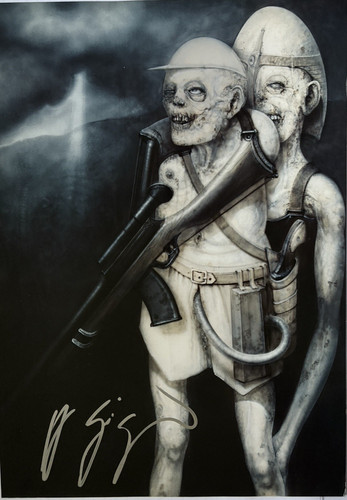 Giger signiert oscar - r.,