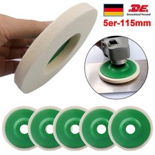 5x 115mm Polierscheibe