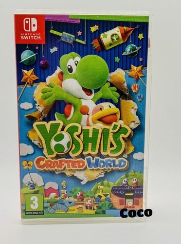 Yoshis crafted world nintendo - yoshis,
