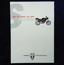 MZ, MuZ Skorpion Sport, Tour, Traveller, Cup, Replica Prospekt 6 Seiten 