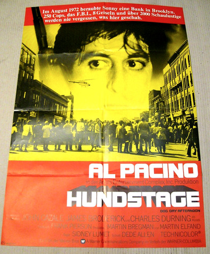 Hundstage filmplakat poster - hundstage,