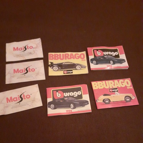 Burago maisto x kataloge - burago,