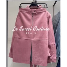 ZARA WOMAN NWT SS26 FAUX SUEDE