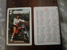 DDR Taschenkalender 1984 IFA Mobile Simson 