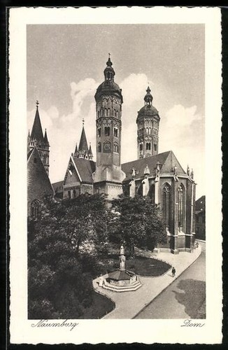 Ansichtskarte naumburg - naumburg, /