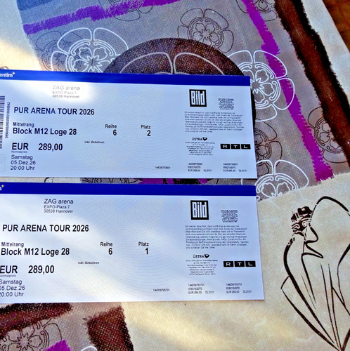 Pur arena tour 2026 tickets - pur,
