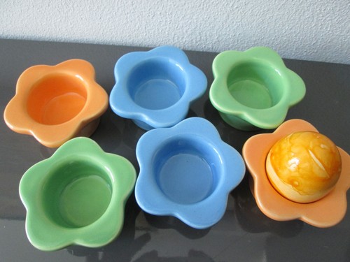 Eierbecher keramik blume - keramik,