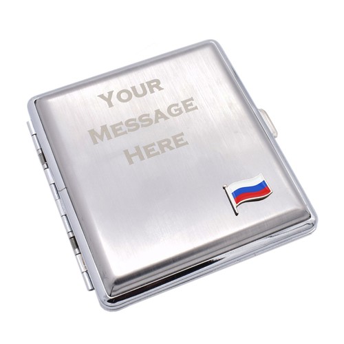 Zigarettenetui russland flagge - russland,