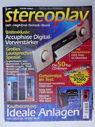 Stereoplay accuphase dc - stereoplay, 1/97,