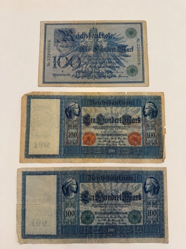 Reichsbanknote 100 mark - reichsbanknote,