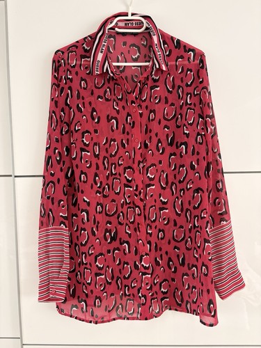 Leo bluse pink - bluse, langarm