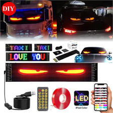Lkw Devil's Eye Lampe LED-Bildschirm Auto-Augenlicht Lkw dynamisches Licht